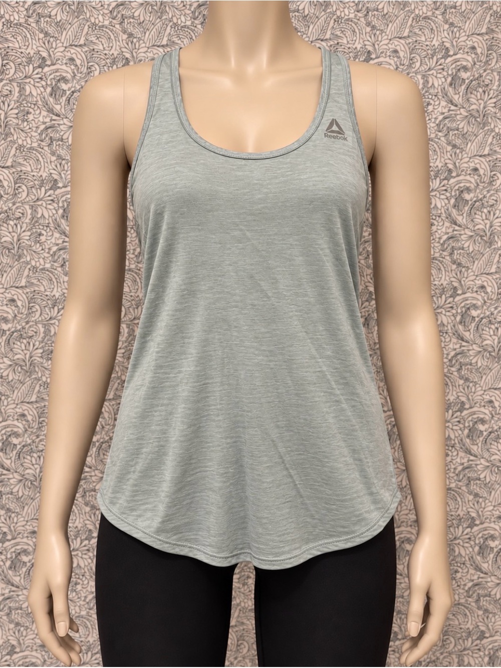 Reebok Sage Green Racerback Workout Tank